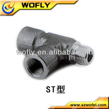 tee joint pipe tube pipe fittings female and male street tee